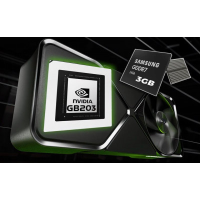 Samsung начала массовое производство GDDR7 на 24 Гбит для RTX 5000 Super и RTX 6000