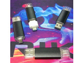 Флешка 64 ГБ USB + microUSB  "Dual"
