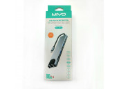 Многофункциональный USB HUB разветвитель 8в1 для компьютера Mivo MH-8011