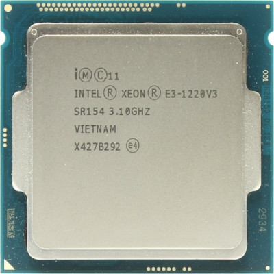 Процессор E3 1220 v3 Intel Xeon аналог i5-4430