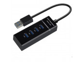 USB Hub разветвитель 4 порта USB 3.0 5 Гбит/с (USB-концентратор) USB Hub разветвитель 4 порта USB 3.0 5 Гбит/с (USB-концентратор)