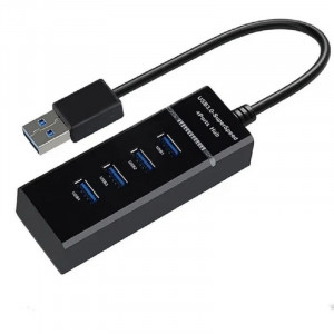 USB Hub разветвитель 4 порта USB 3.0 5 Гбит/с (USB-концентратор)