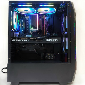 Мощный игровой компьютер на Ryzen 5 8400F RTX5060 8Gb