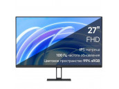 27" Монитор Xiaomi Monitor A27i, 1920x1080, IPS, 100Гц, 1хHDMI, 1хDP, черный [ela5345eu]
