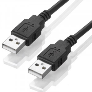 Кабель соединительный USB 2.0 A - USB 2.0 A, 1 метр