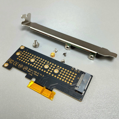 Адаптер M.2 NVMe SSD NGFF на PCIE X1