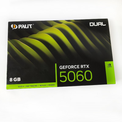 Новая видеокарта Palit RTX5060 DUAL 