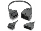 Автомобильный диагностический кабель 12pin на 16pin