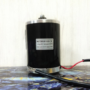 Щеточный двигатель мотор для велосипеда, самоката, квадроцикла 1000W 48V