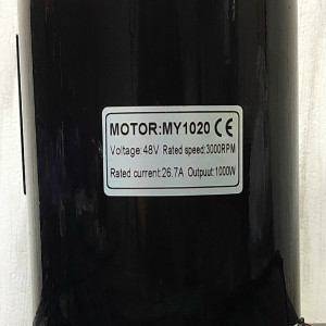 Щеточный двигатель мотор для велосипеда, самоката, квадроцикла 1000W 48V