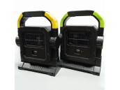 Power Bank Фонарь прожектор на солнечных батареях c аккумулятором YD-1831