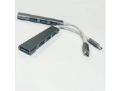 Разветвитель HUB концентратор OTG USB type-C to USB 3.0 4 порта Разветвитель HUB концентратор OTG USB type-C to USB 3.0 4 порта